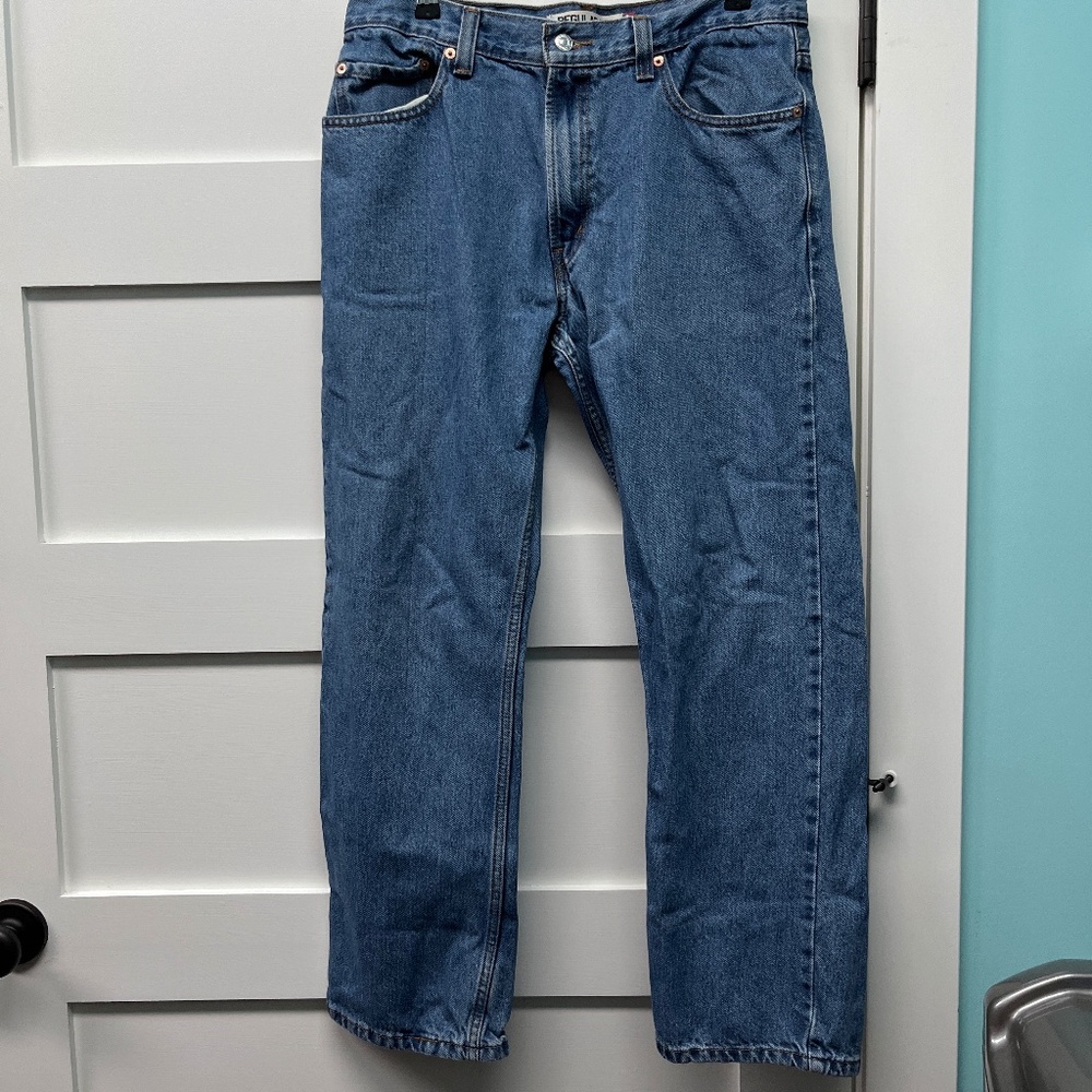 Levi’s 505 blue jeans men’s size 34 30